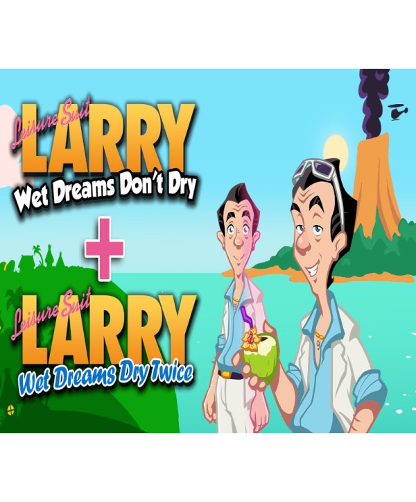 Leisure Suit Larry Wet Dreams Double Pack Bundle Steam Key GLOBAL